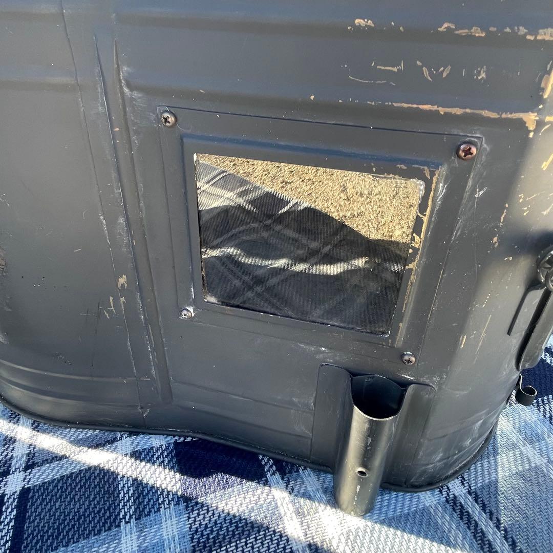 ホンマ製作所　薪ストーブ　ブラックエディション　冬キャンプ