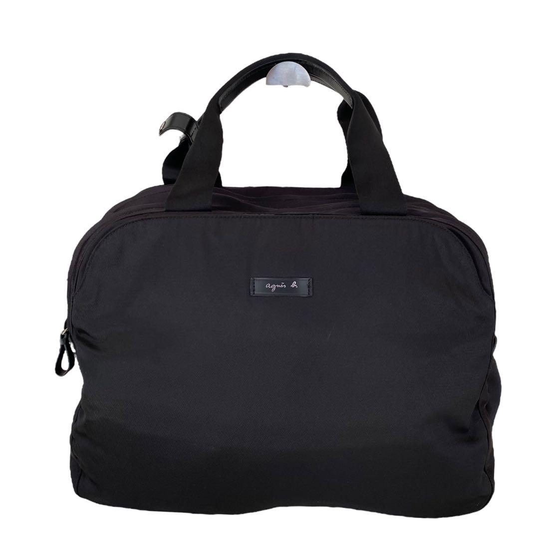 極美品　アニエスベー　2way 大容量　ボストンバッグ　ショルダーバッグ　肩がけ