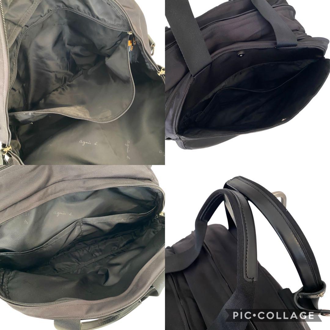 極美品　アニエスベー　2way 大容量　ボストンバッグ　ショルダーバッグ　肩がけ