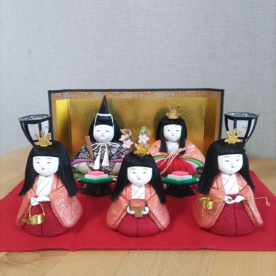 木目込人形　✦豆親王飾りセット✦