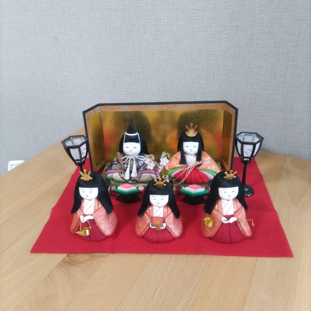 木目込人形　✦豆親王飾りセット✦