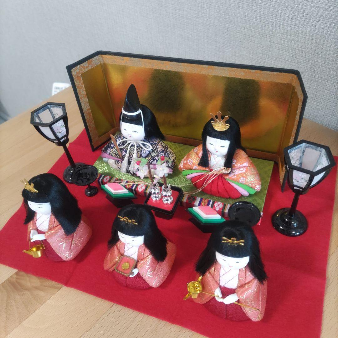 木目込人形　✦豆親王飾りセット✦