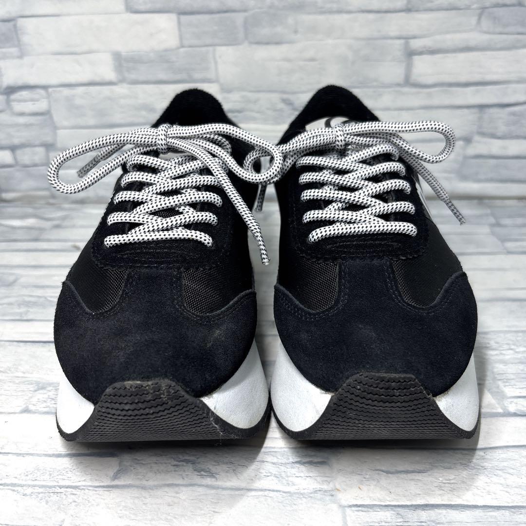 ✨美品✨ノーネーム 厚底スニーカー フレックスジョガー ブラック 23cm
