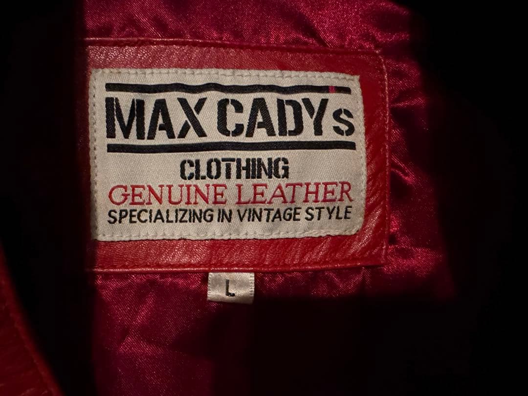 大*d様 レザー シングルライダースジャケット ファイトクラブ・メイヘム