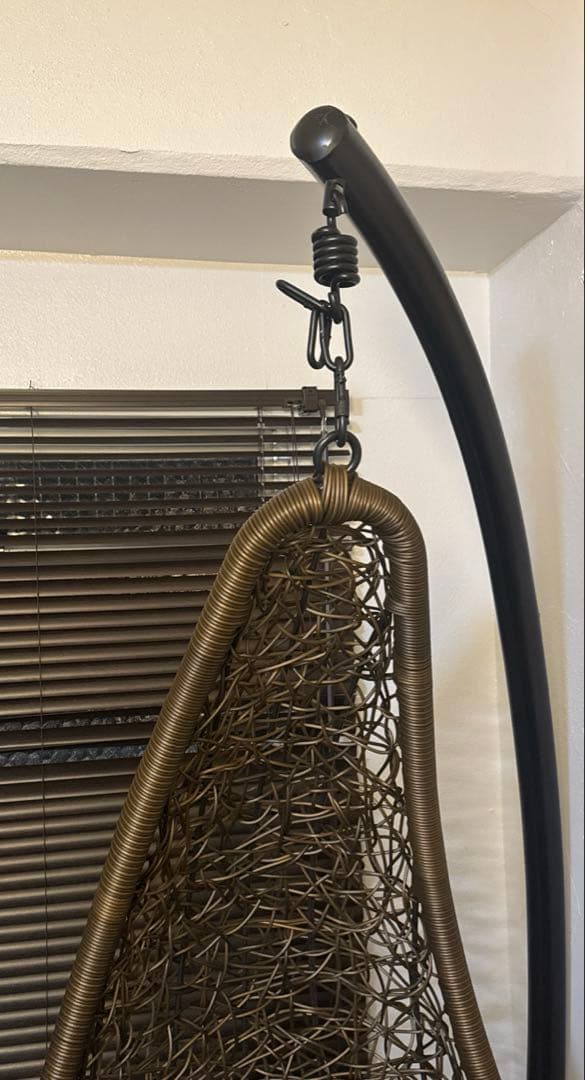 ラタン風　ハンギングチェア　名古屋市内　お届け可能