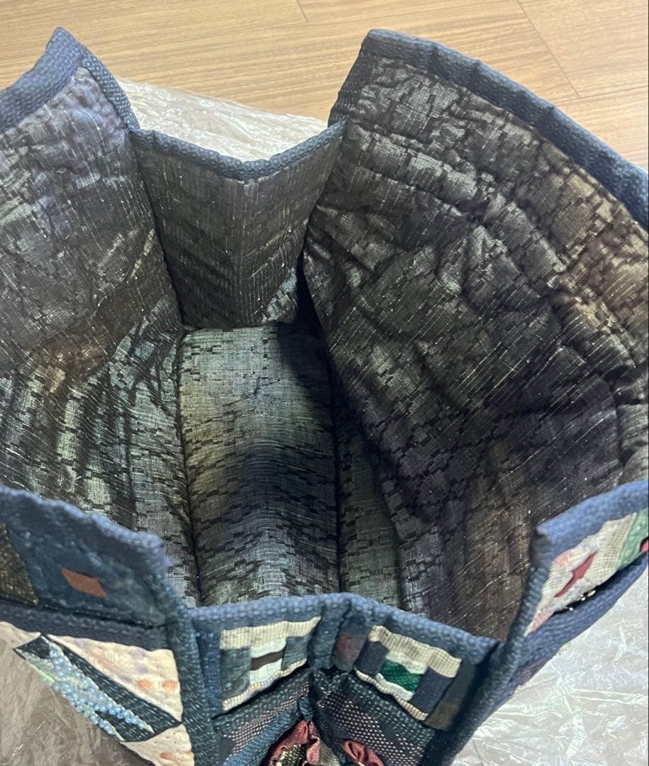 パッチワーク バッグ ハンドメイド