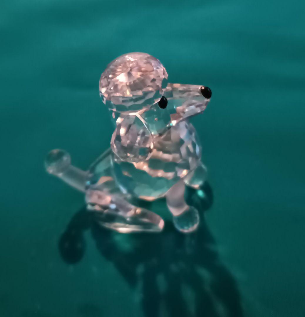 スワロフスキー　SWAROVSKI　動物シリーズ　プードル　インテリア　置物