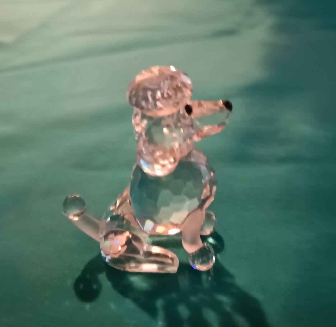 スワロフスキー　SWAROVSKI　動物シリーズ　プードル　インテリア　置物