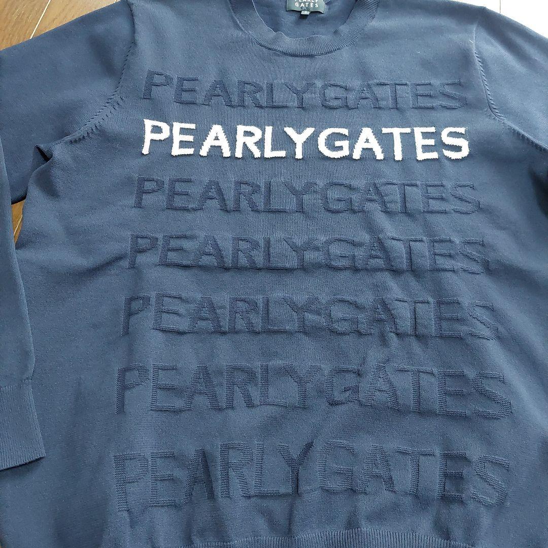 PEARLY GATES ネイビー セーターサイズ5です。