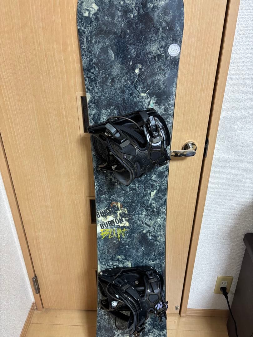 Burton スノーボード バインディング ケース付き