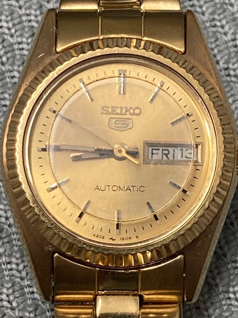 SEIKO 時計 ゴールド
