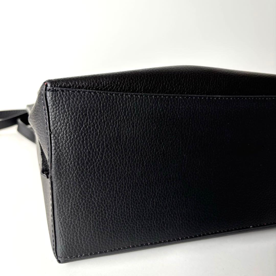 【美品】COACH　現行　コーチ　トートバッグ　モリー　A4サイズ可　大容量　黒