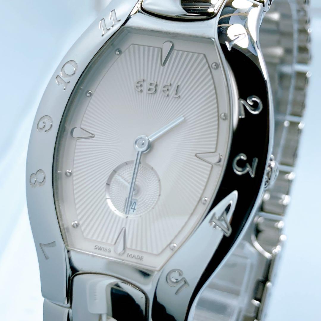 626 エベル　リシン　9012431 トノー　スモセコ　デイト　腕時計