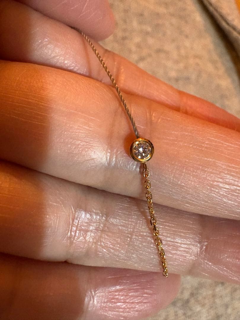 レッドライン/ledline ダイヤブレスレット