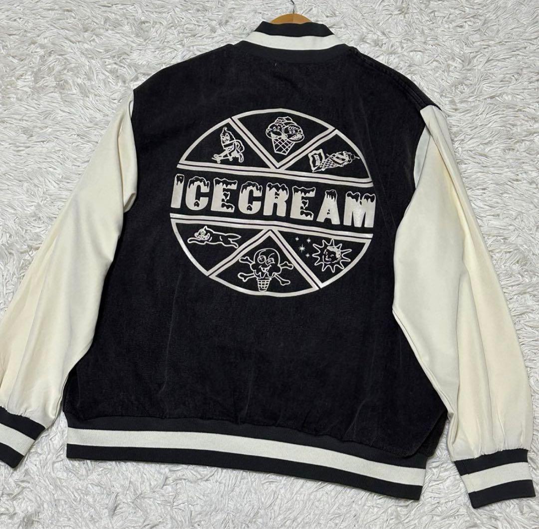 美品！ icecream デニムジャケット スカジャン アイスクリーム 刺繍