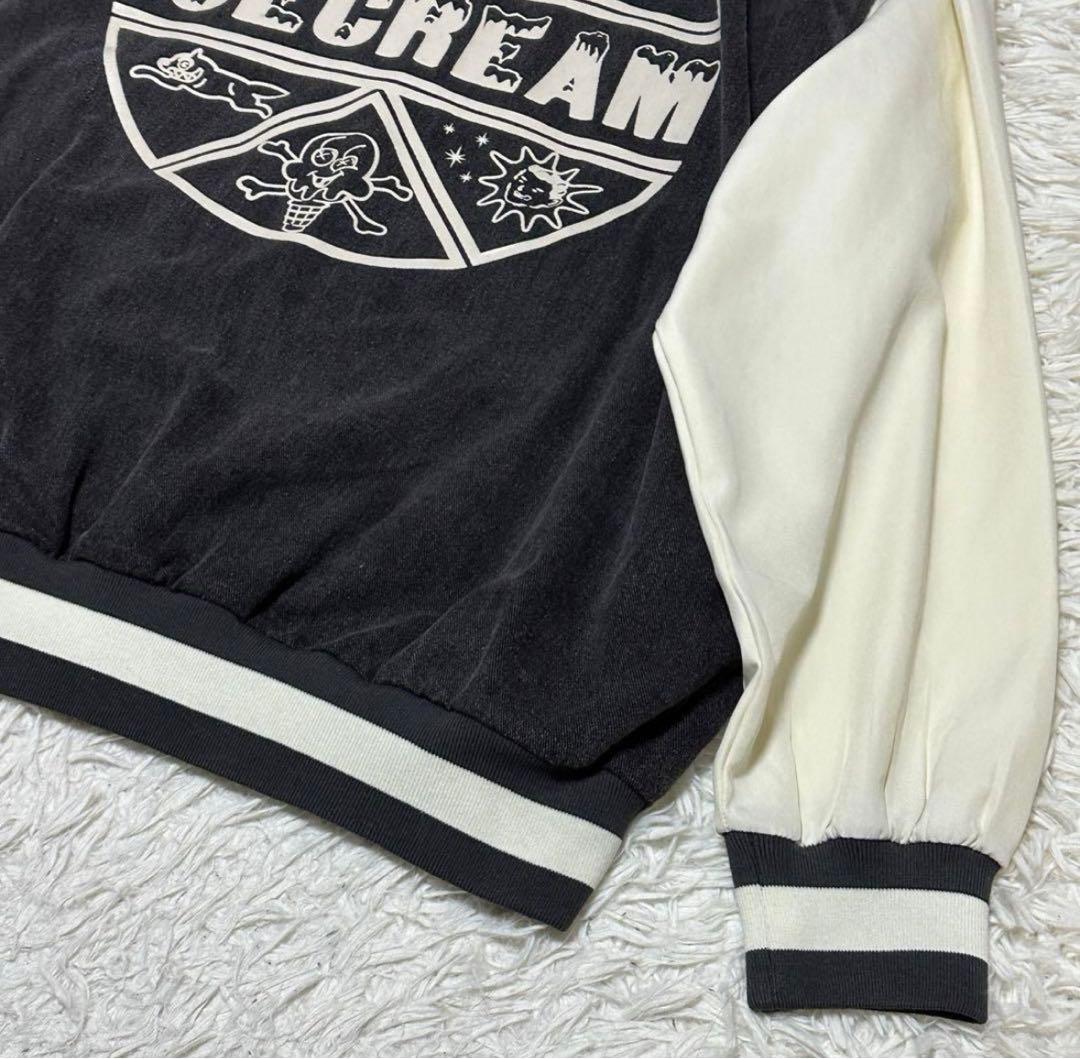 美品！ icecream デニムジャケット スカジャン アイスクリーム 刺繍