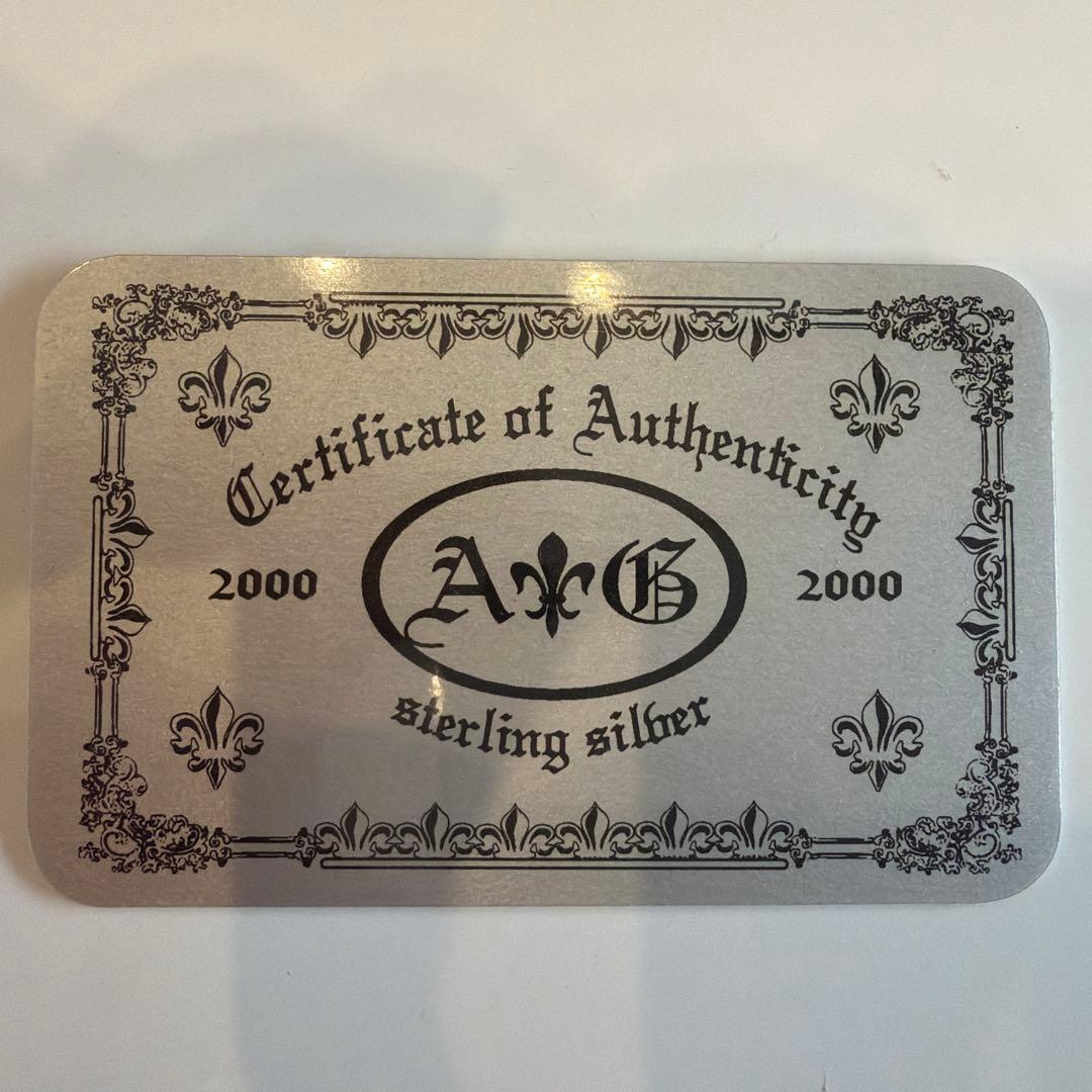 A&G シルバー925 チェーンブレスレット