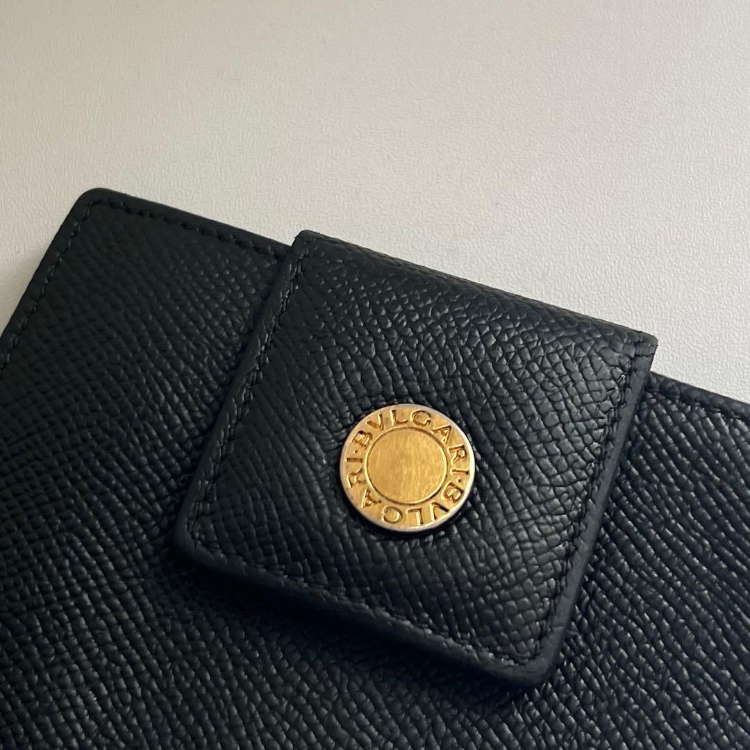 55 極上美品 BVLGARI ブルガリ 2つ折り財布