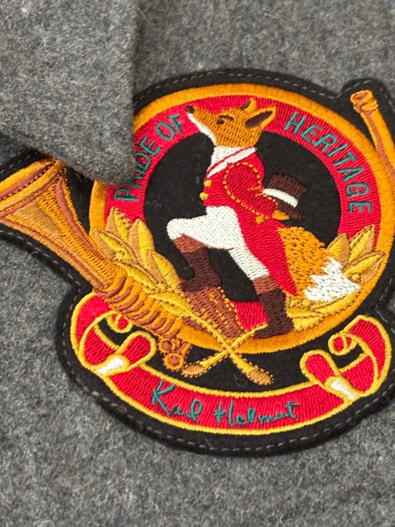 美品　カールヘルム　ワッペンジャケット　メンズM ピンクハウス