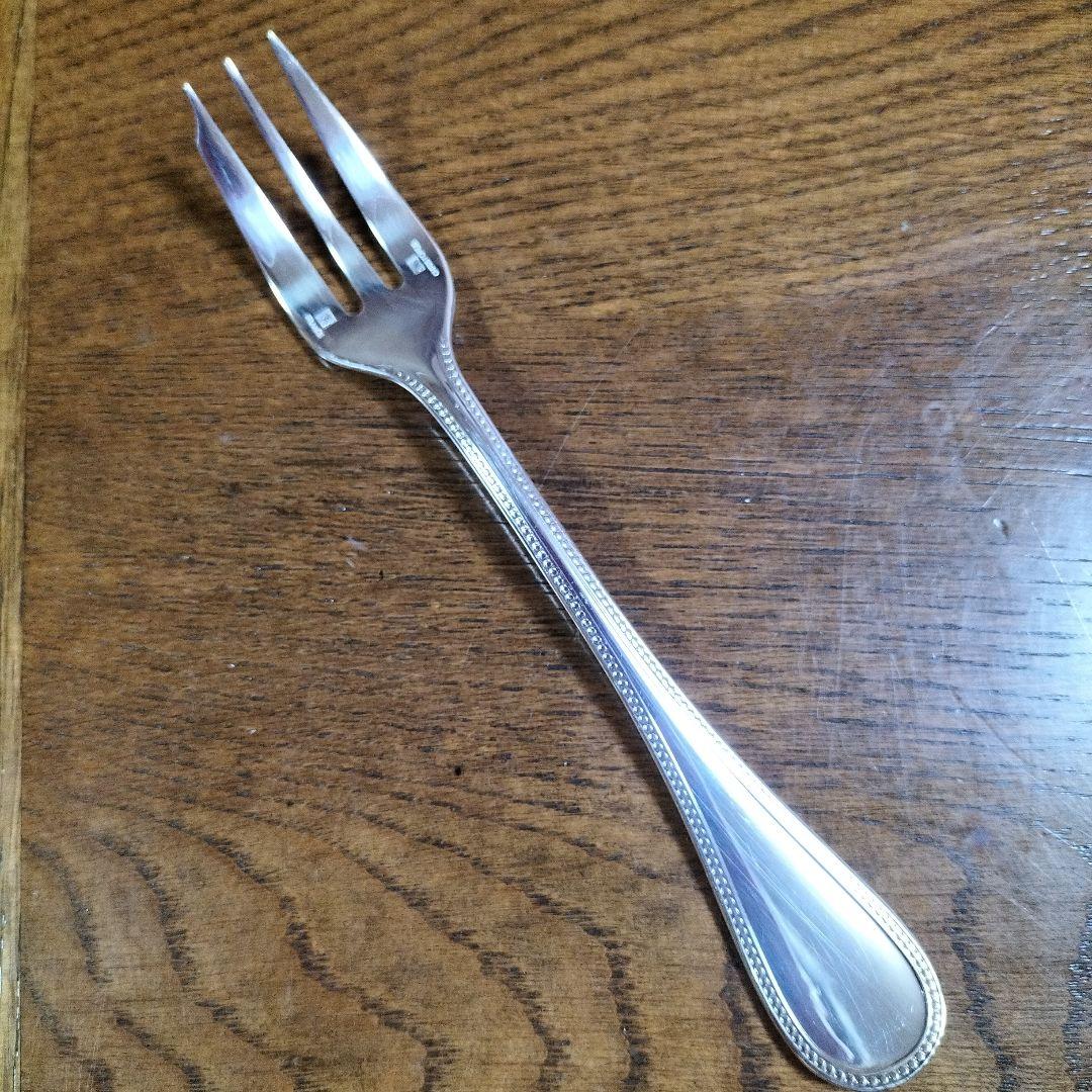 Christofle クリストフル　ケ―キフォ―ク　6本セット　パ―ル【 美品】