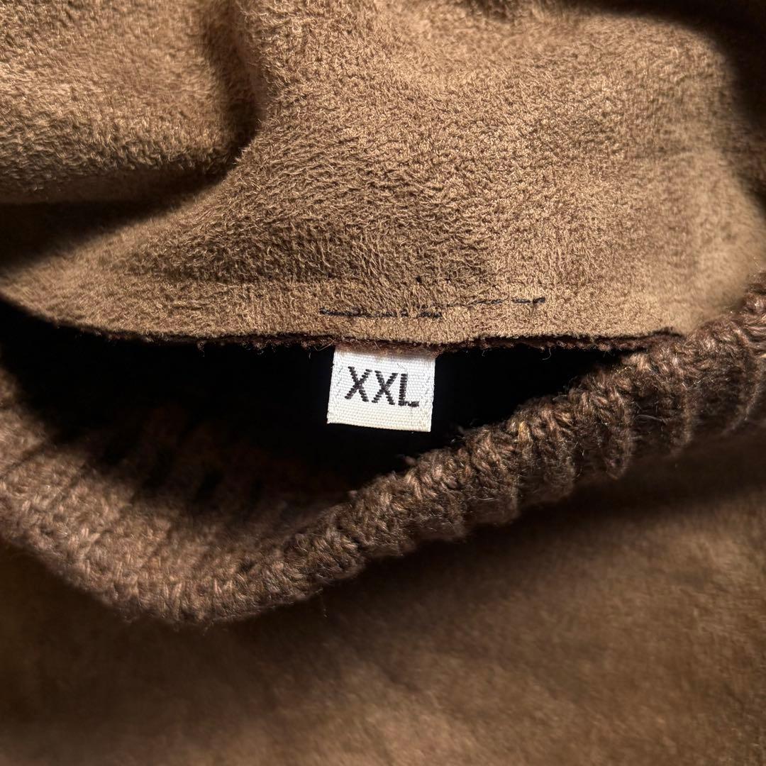 【Timberland ティンバーランド】スエードレザージャケット ニット切替え