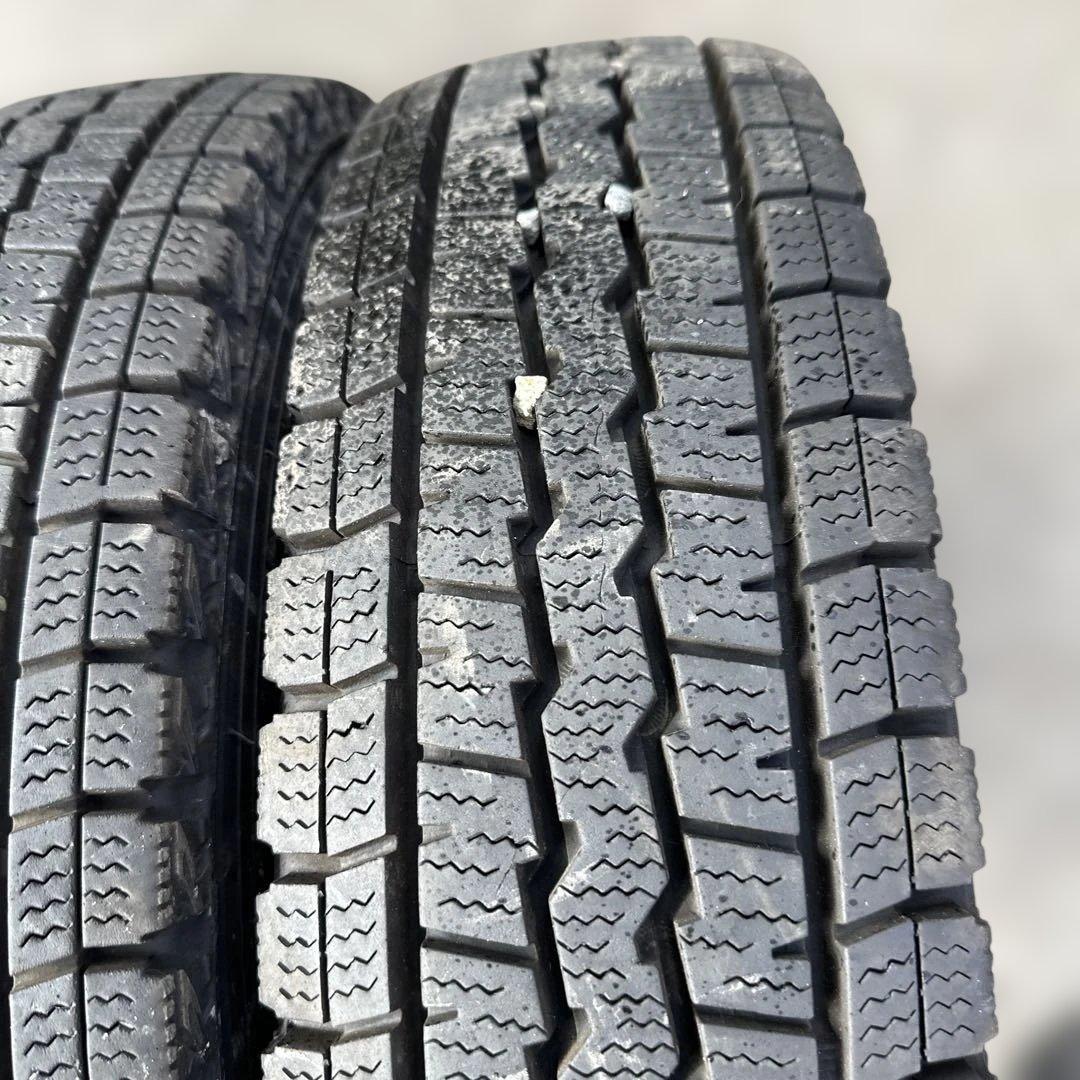 ダンロップ 145R12 冬用タイヤ 2023年 4本(0-54)