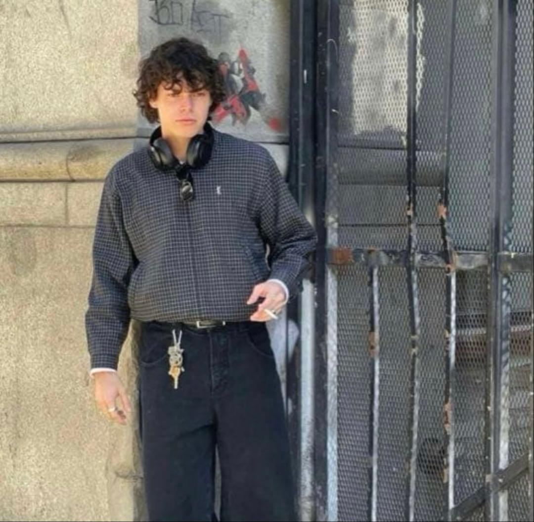 80s YVES SAINT LAURENT リバーシブルスウィングトップ