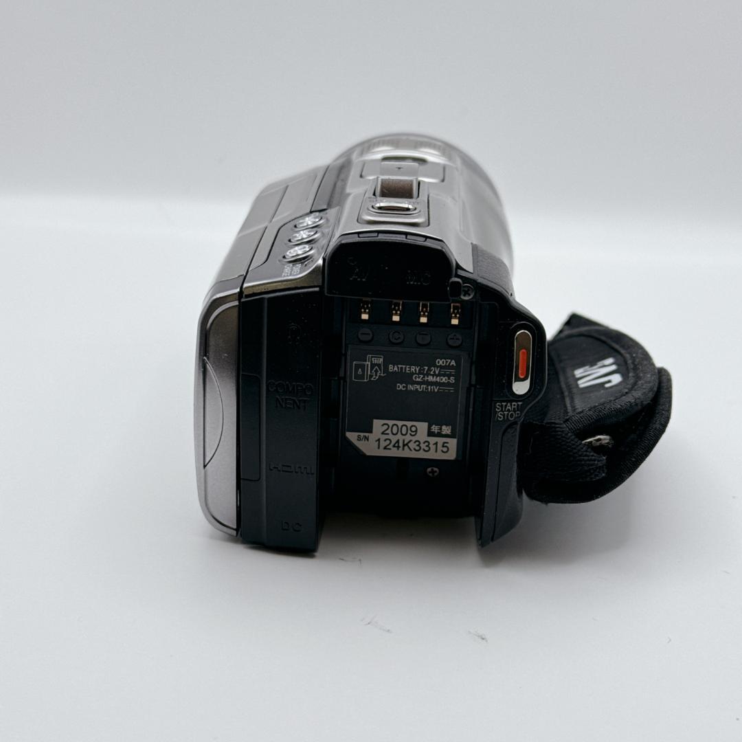 【美品】JVC Everio ビデオカメラ GZ-HM400-S シルバー
