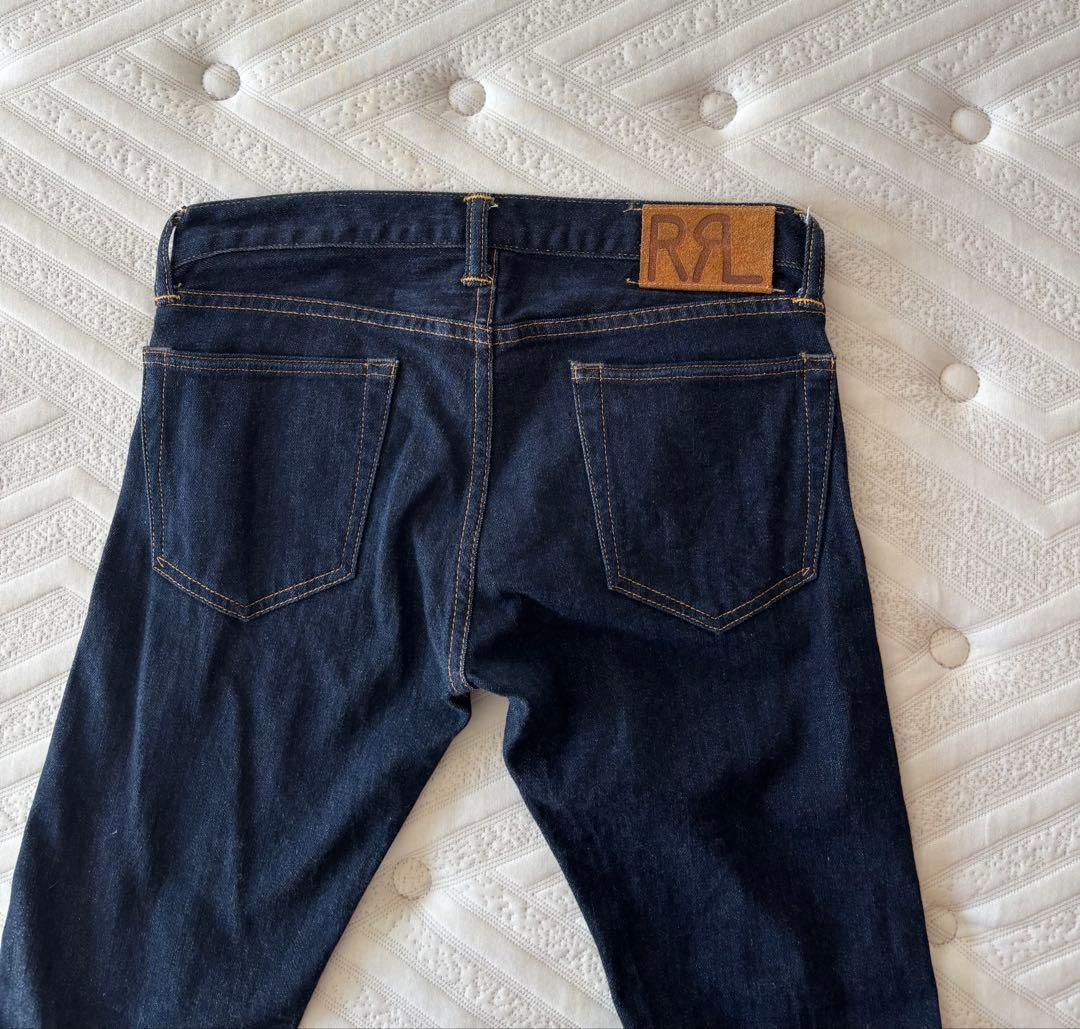 美品！RRL ストレッチスキニーフィット デニムパンツ w25 ラルフローレン