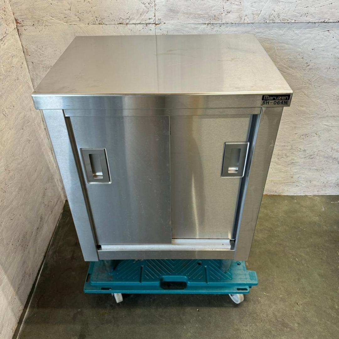 ＠マルゼン ステンレス製 戸棚 BH-064N 食器庫 業務用 Y0273