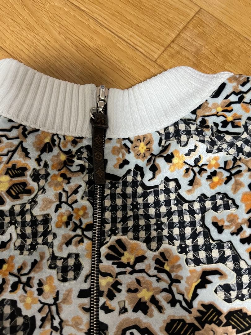 ルイヴィトン　モノグラム バックジップデザイン マルチファブリックワンピ18AW