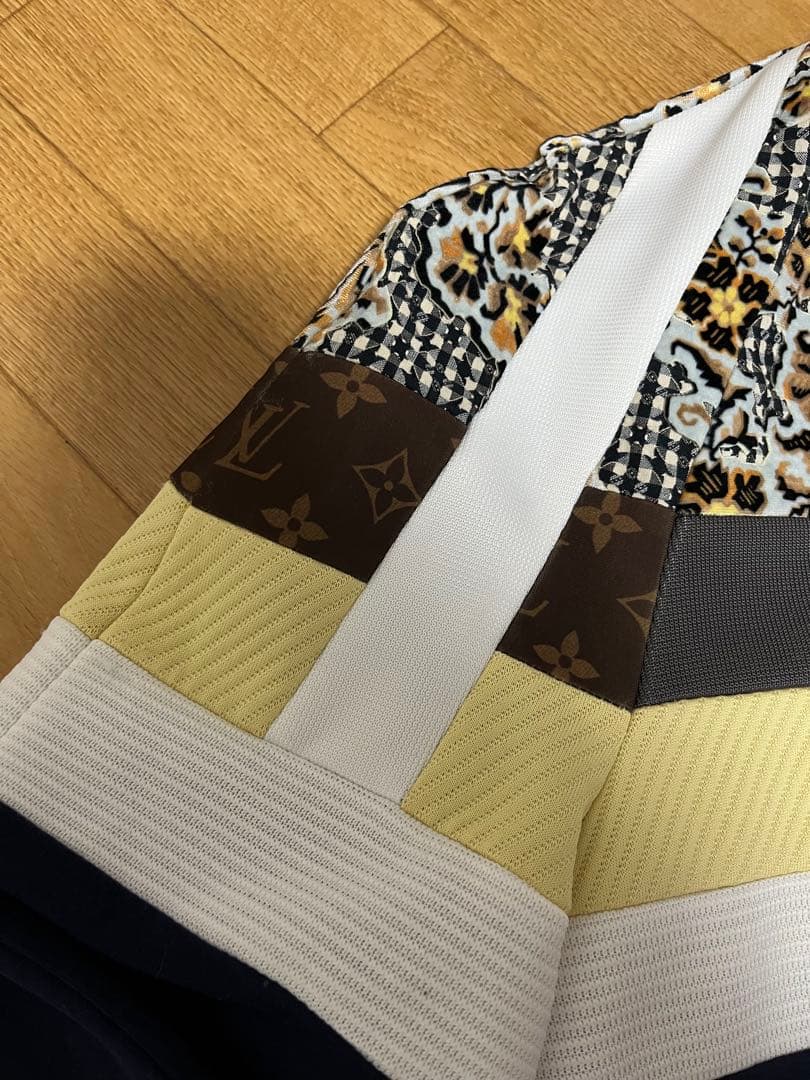 ルイヴィトン　モノグラム バックジップデザイン マルチファブリックワンピ18AW