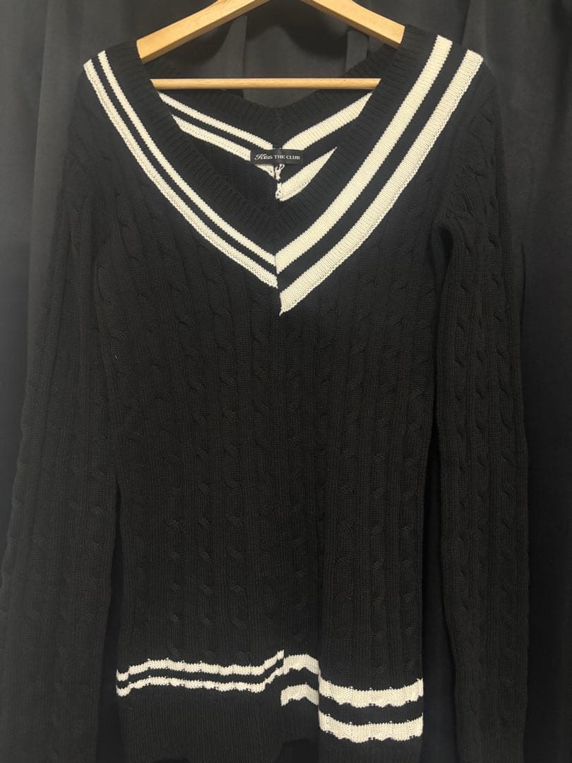 トップス kiss the club sweater mini onepiece