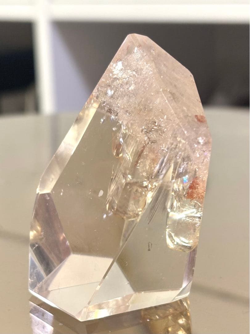 1点再入荷　レア　高品質　ピンククォーツ　ピンクアゼツライトBIGフリーフォーム