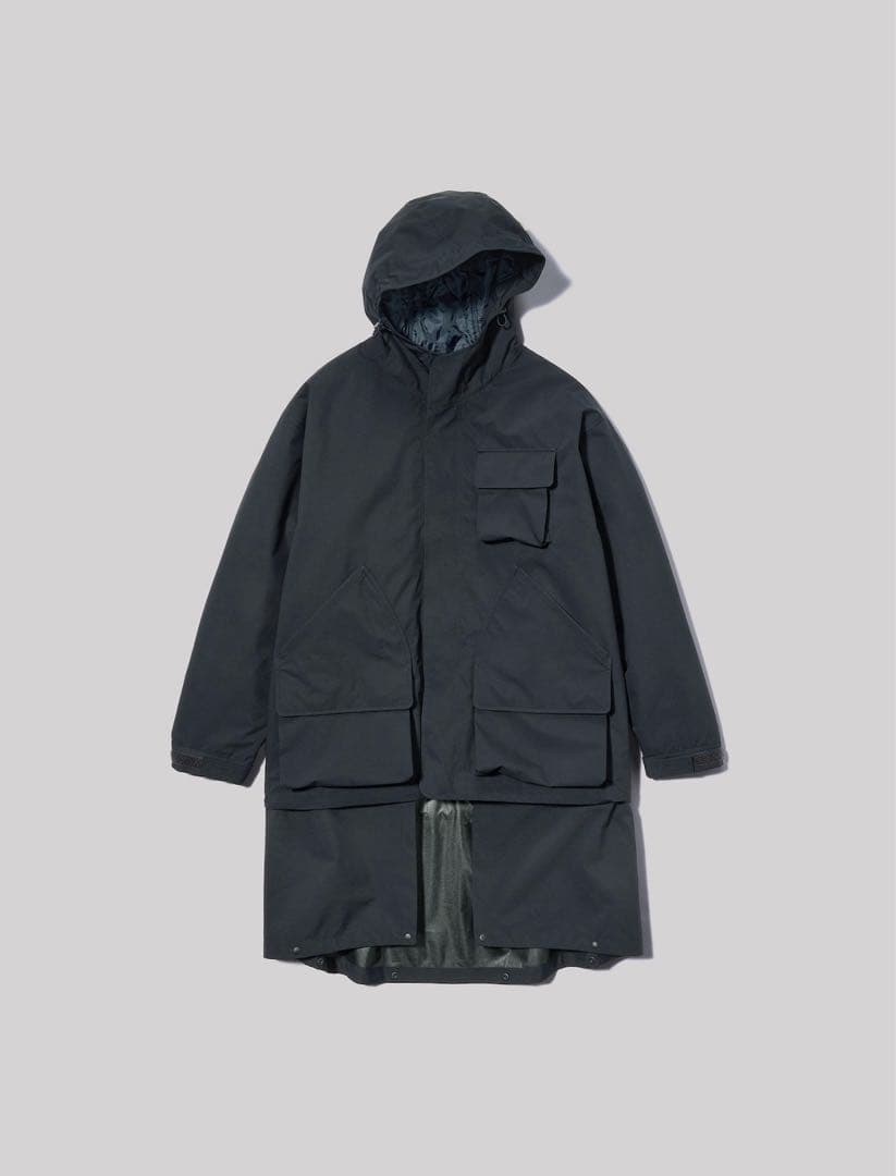 GU × ENGINEEREDGARMENTS パデッドシェルパーカ M
