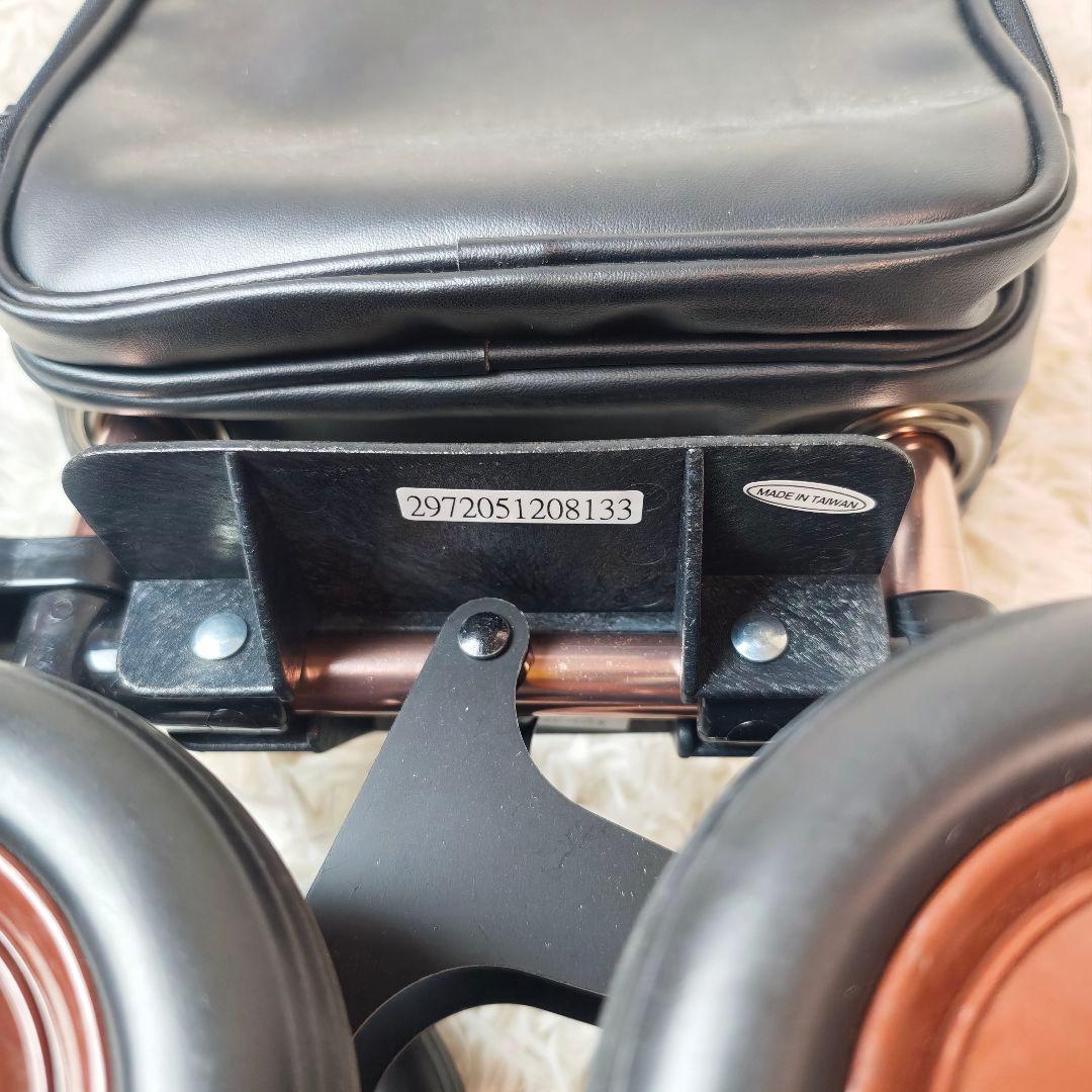 【ほぼ未使用】 キャリーステッキライト168 シルバーカー 黒　定価27280円