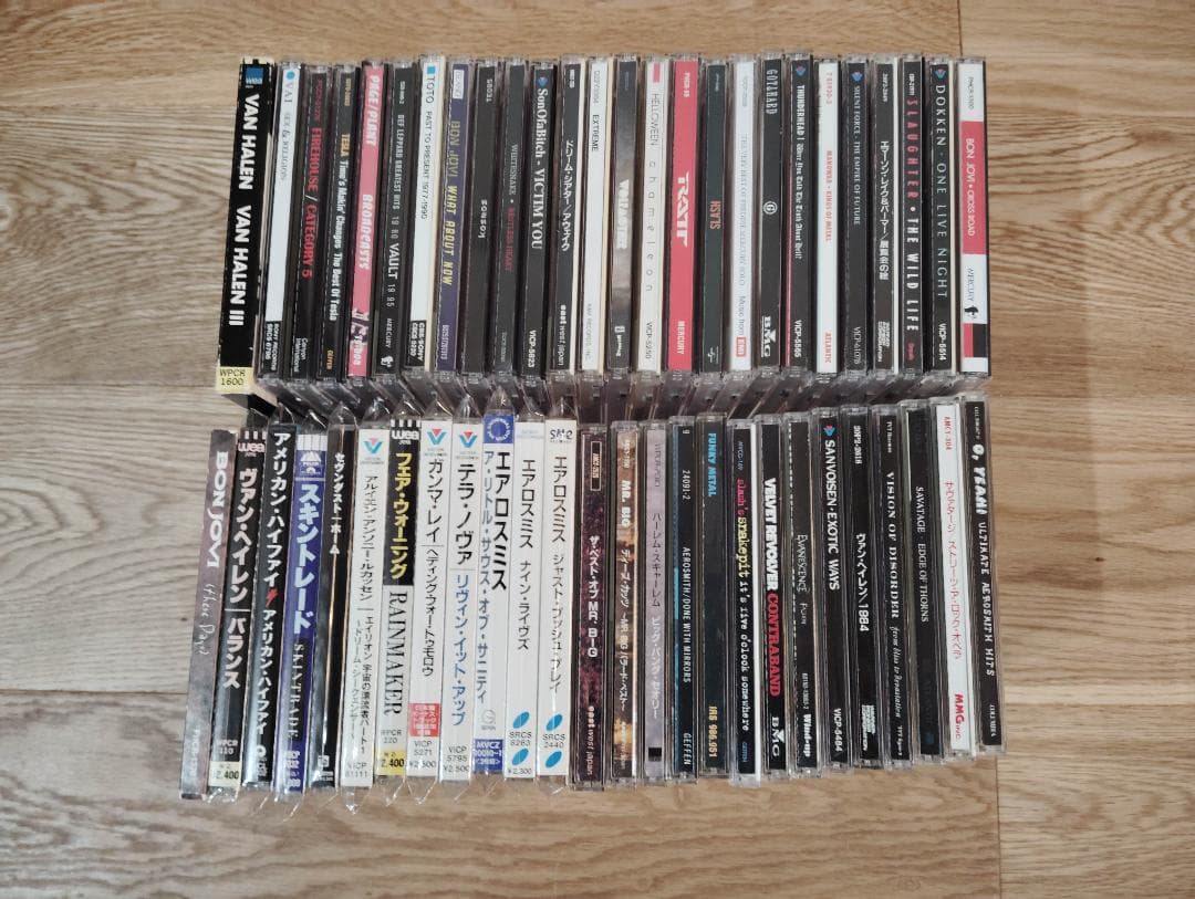 中古　ヘヴィーメタル　ヘビーメタル　ハードロック　ＣＤ　まとめ売り　52枚