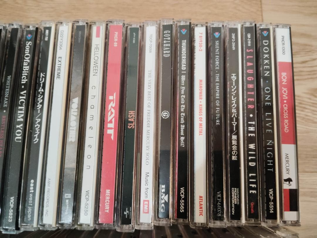 中古　ヘヴィーメタル　ヘビーメタル　ハードロック　ＣＤ　まとめ売り　52枚
