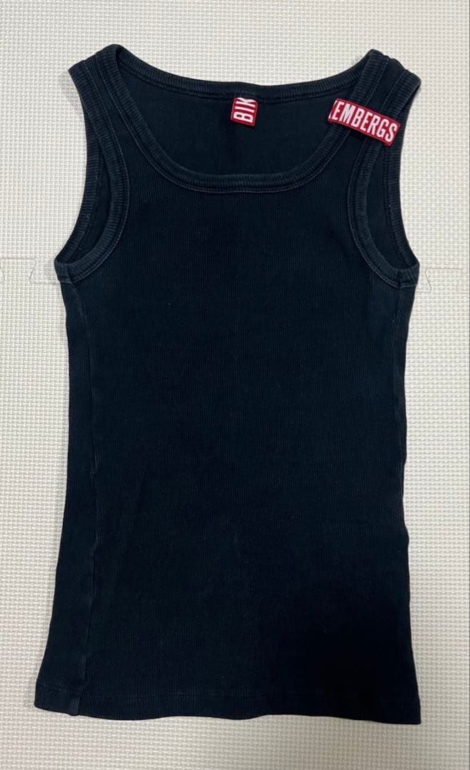 BIKKEMBERGSビッケンバーグ　ロゴタンクトップ　ダークビッケンバーグ