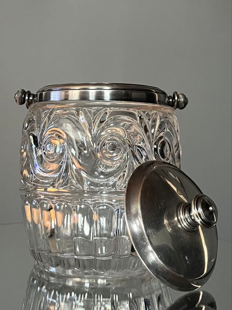 ※特別ライン 極稀少 バカラ×クリストフル RUSSE ビスケットジャー