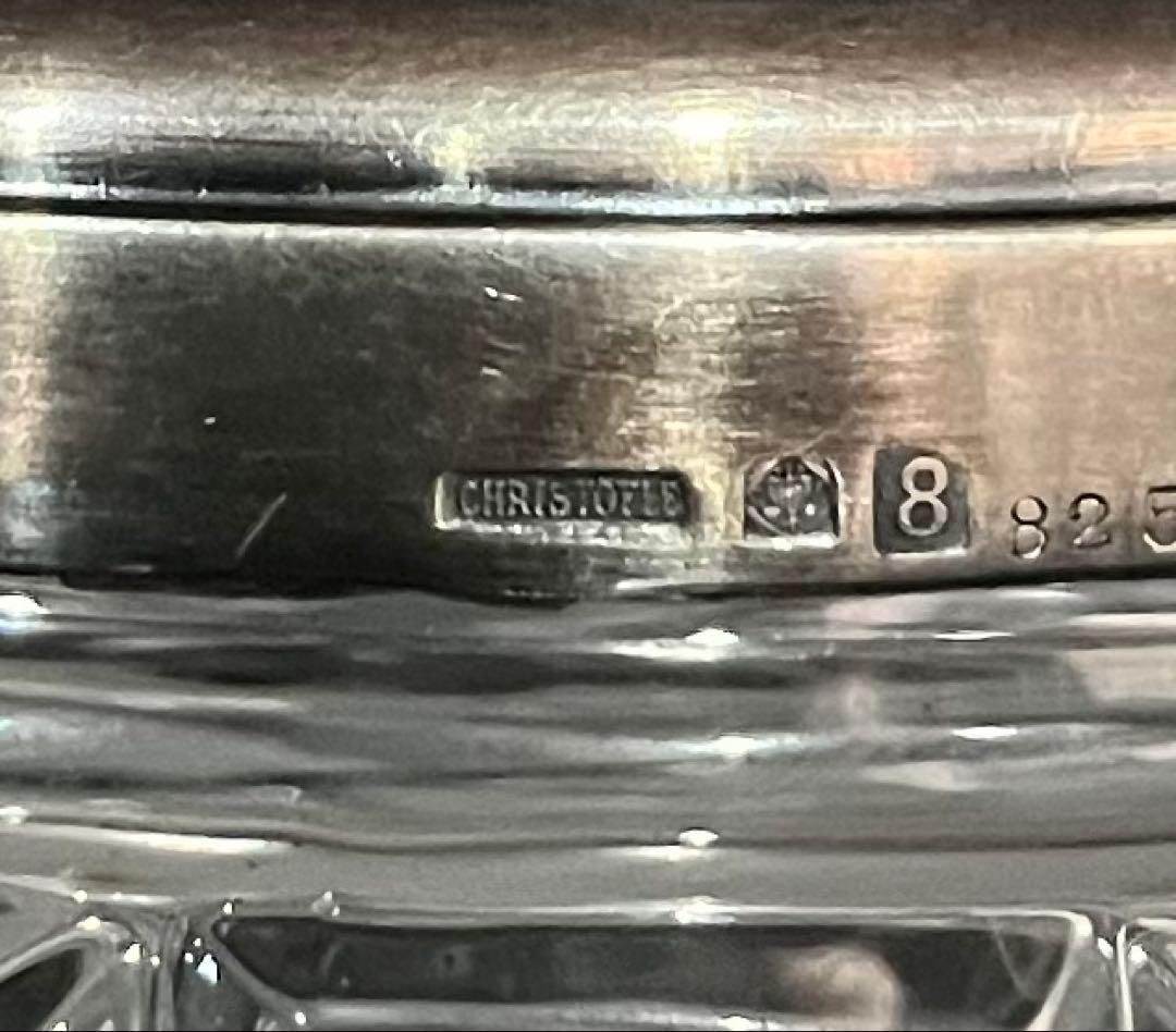 ※特別ライン 極稀少 バカラ×クリストフル RUSSE ビスケットジャー