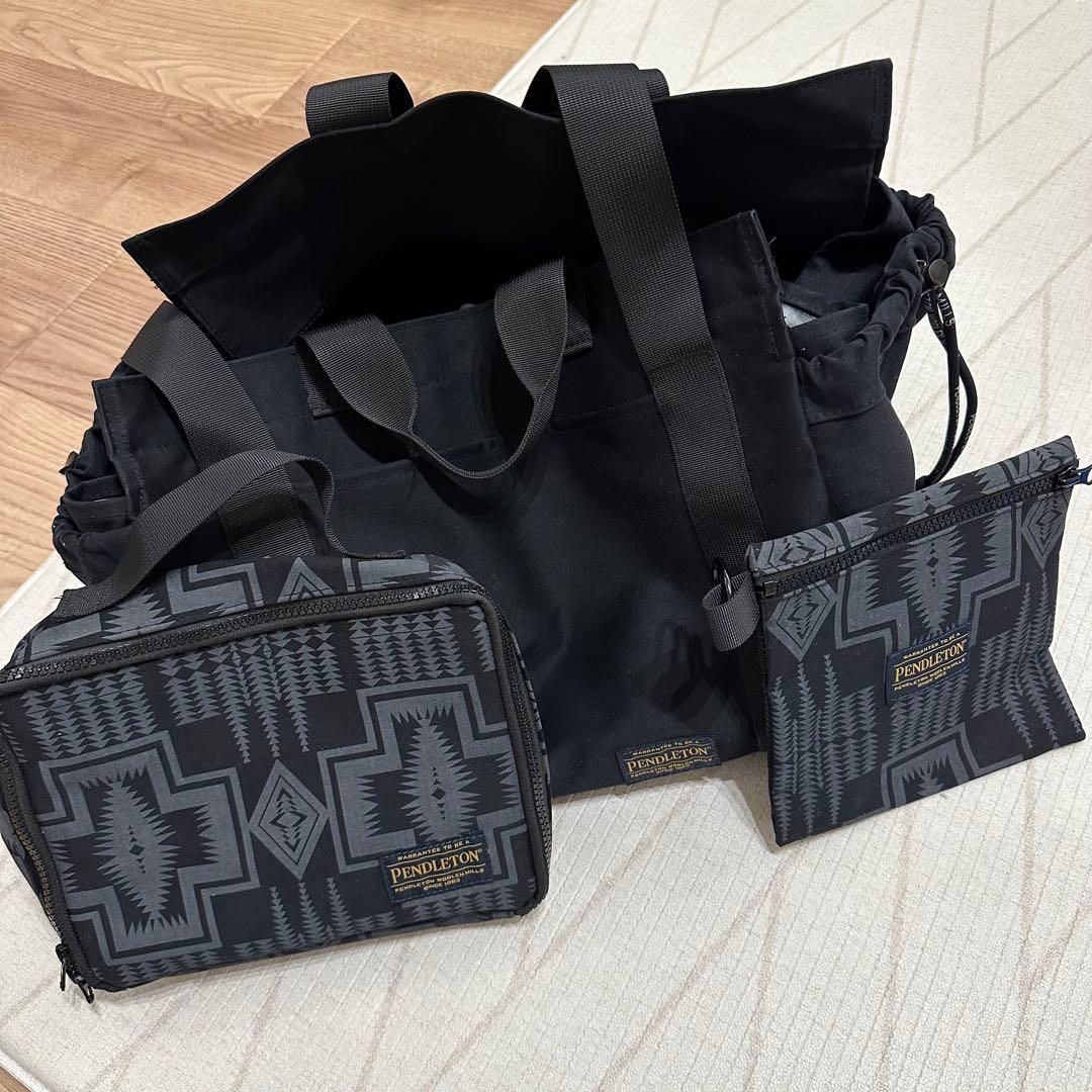 PENDLETON×Marie Inaba MOTHERS TOTE ブラック