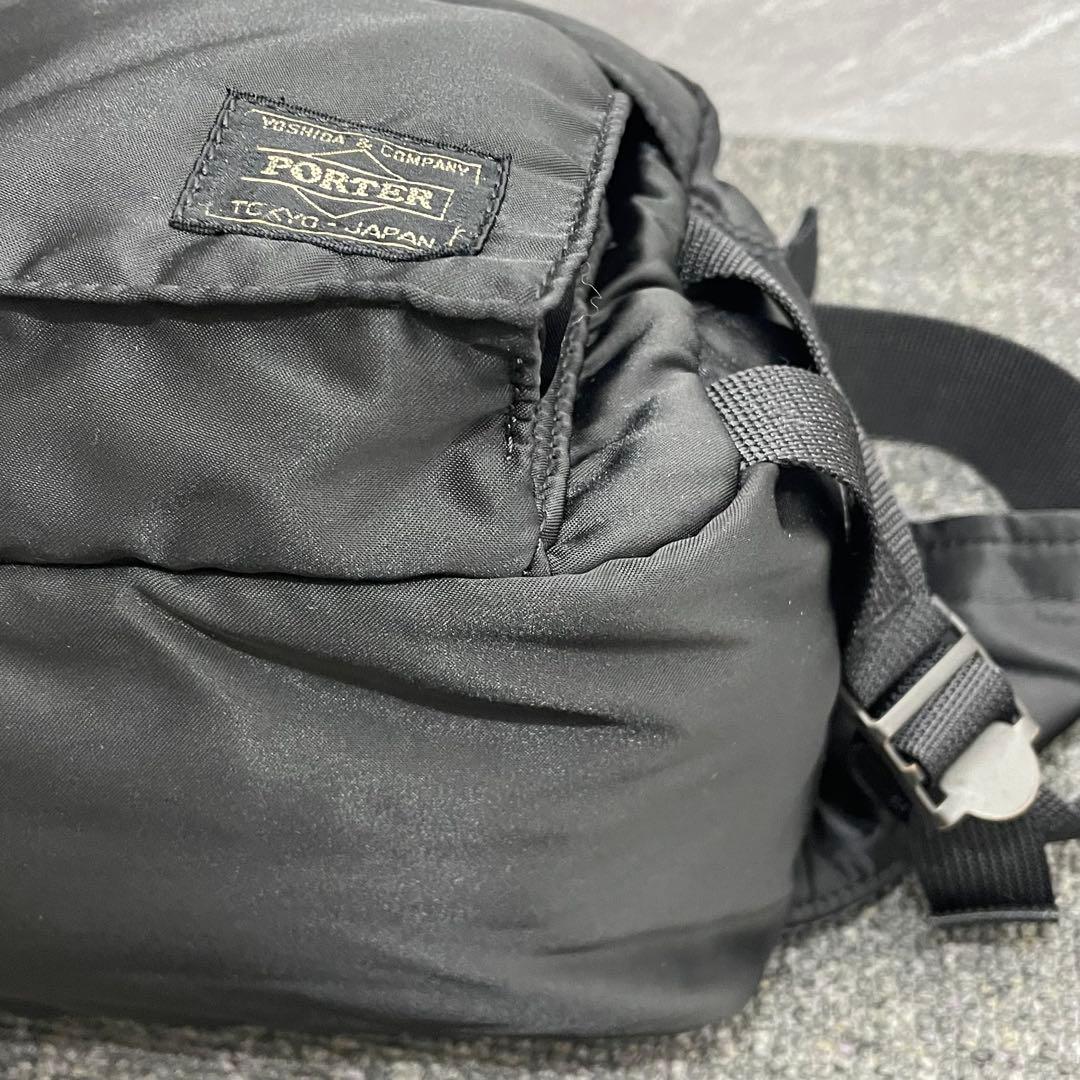 人気 美品✨ PORTER タンカー ウエストバック ヒップバッグ 黒