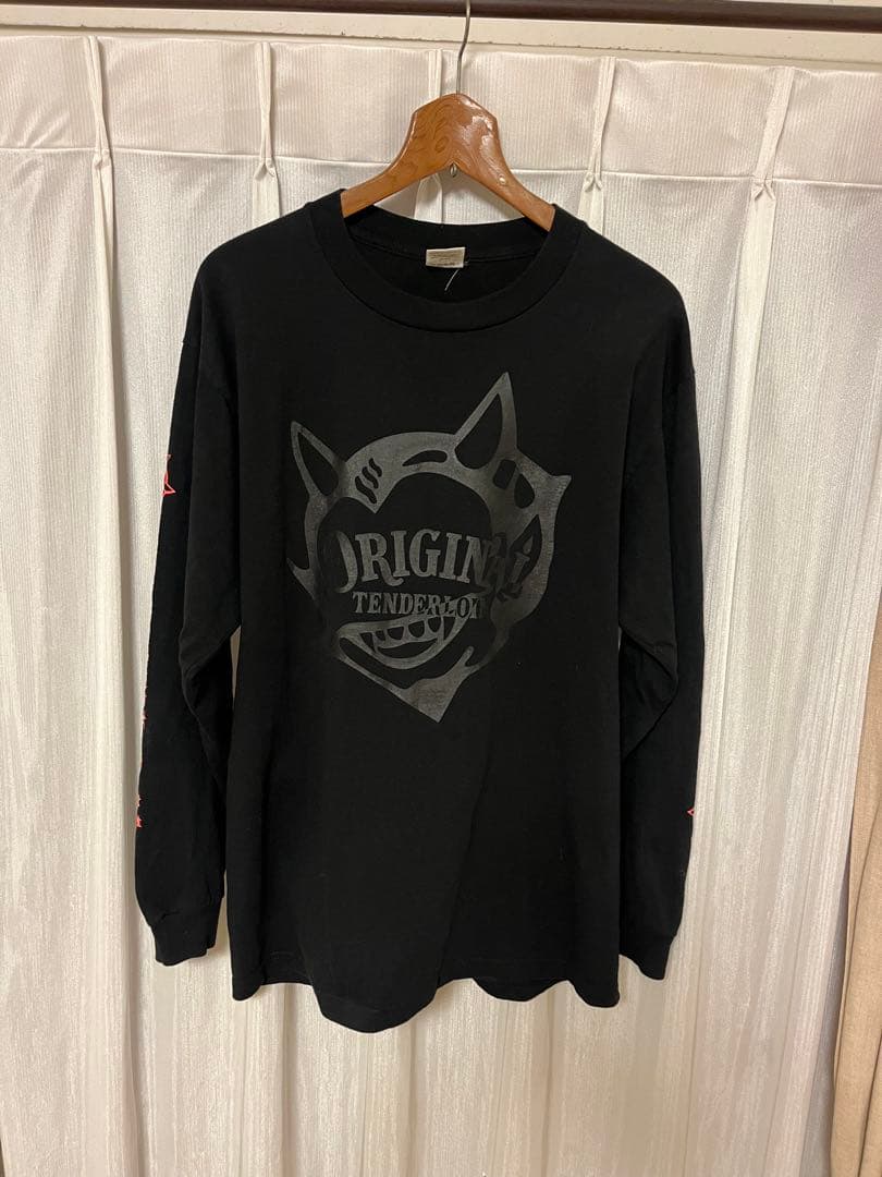TENDERLOIN ブラック 長袖カットソー L