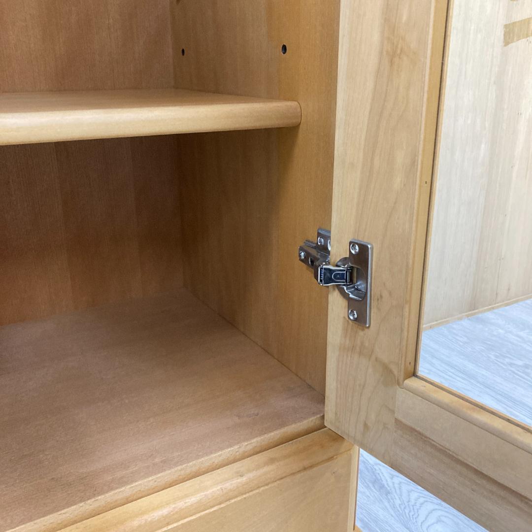 シャルドネ ASSAM アッサム 書棚　本棚 サクラ材 　天然木