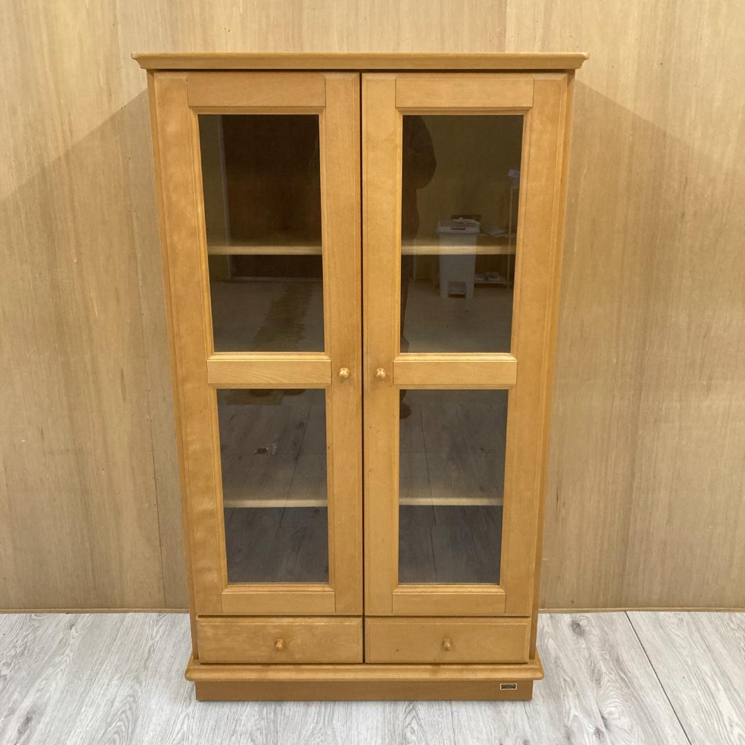 シャルドネ ASSAM アッサム 書棚　本棚 サクラ材 　天然木