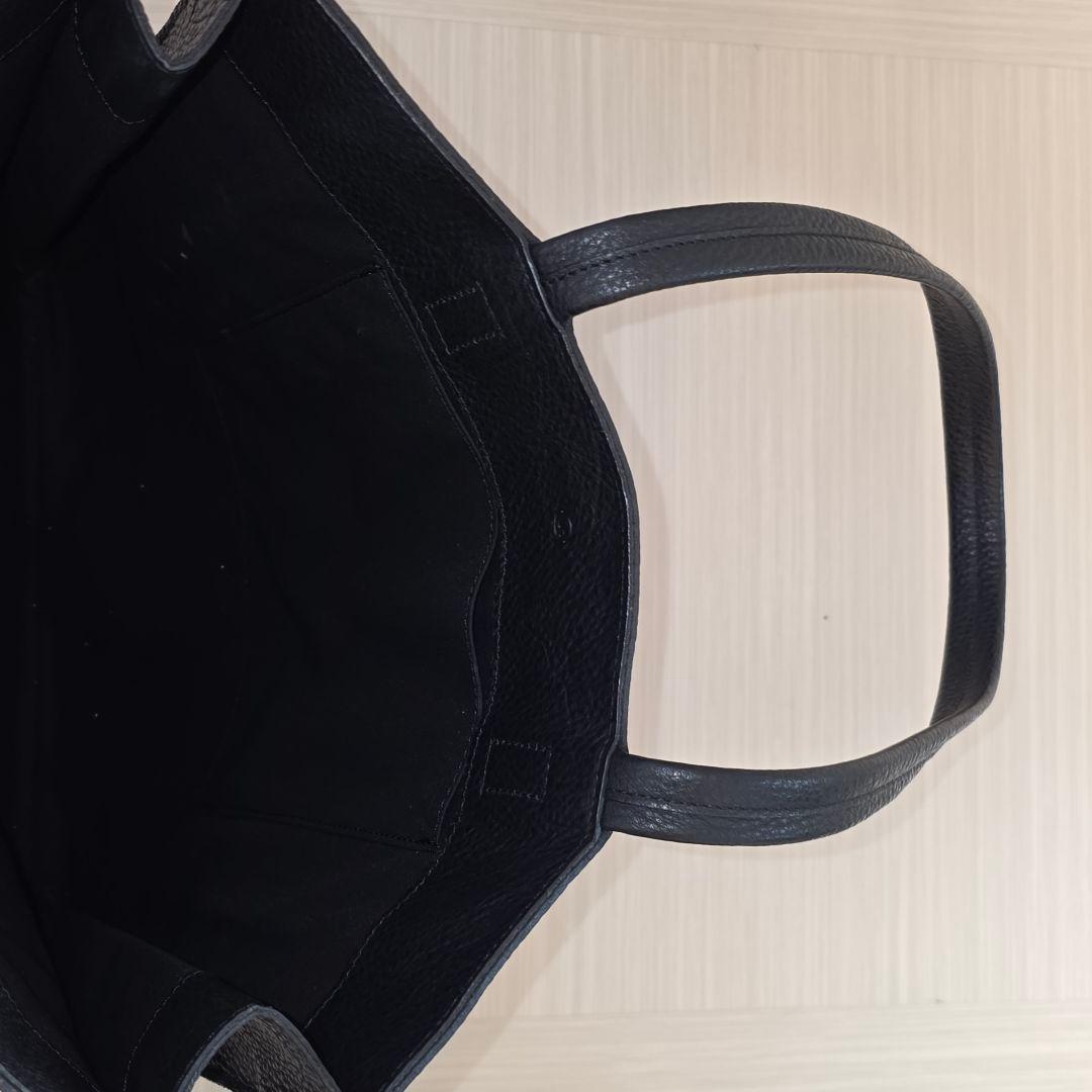 【別注】A×TOMORROWLAND シュリンクレザー トートバッグ
