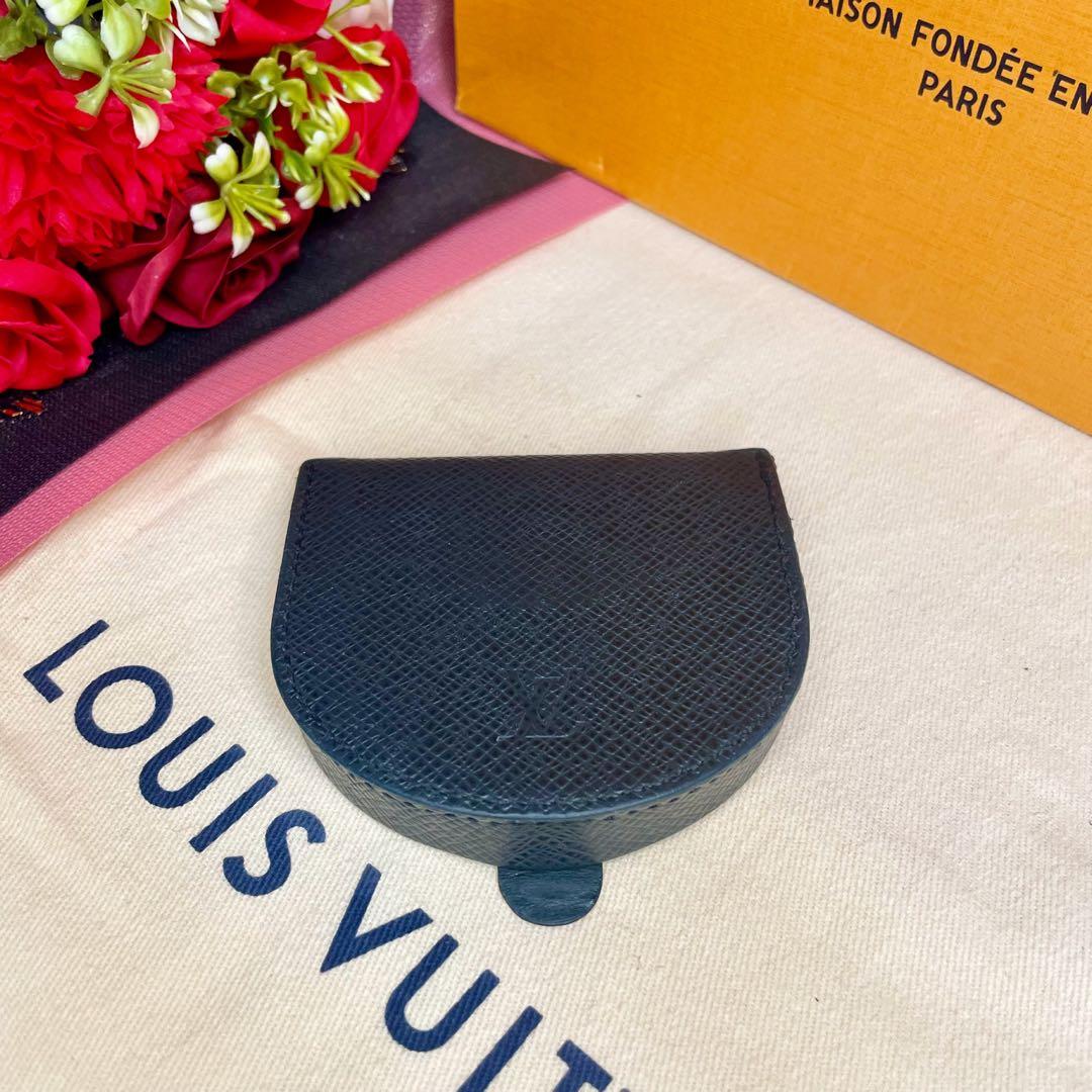 ✨超美品✨ヴィトン タイガ ポルトモネ キュベット ケース 黒 大人気