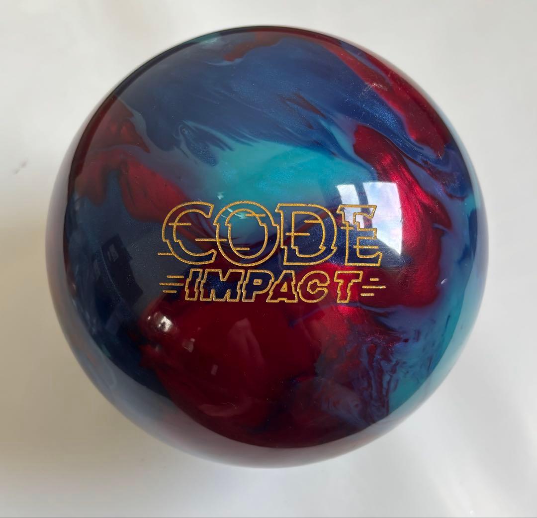 コードインパクト ストーム ボウリングボール 15ポンド プラグ済