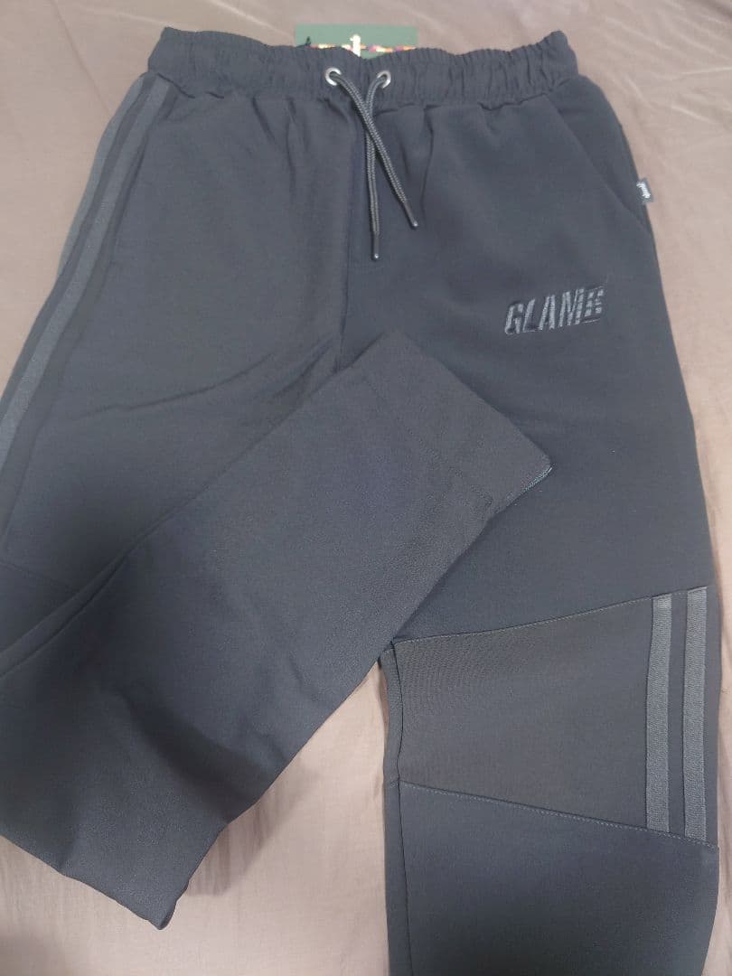 未使用　パッチワークジャージパンツ